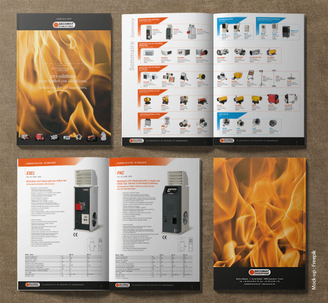 Catalogue 48 pages - Agence : Secomat