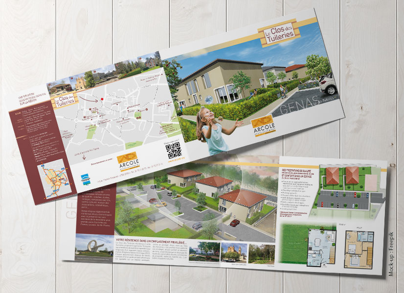 Plaquette 4 pages - Agence : ARCOLE