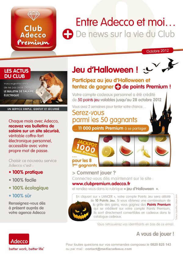 Newsletter html - Agence : ADECCO