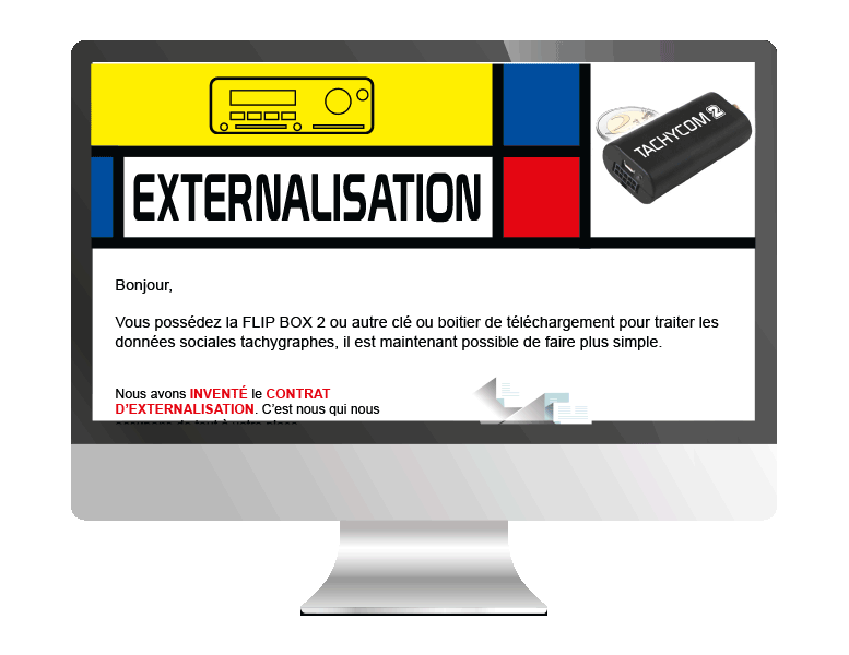 E-Mailing responsive design - Agence : FLIP ELEC