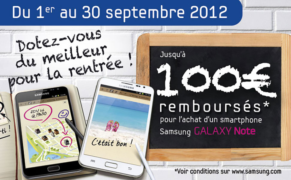 Bannière Samsung - Agence : Les envahisseurs