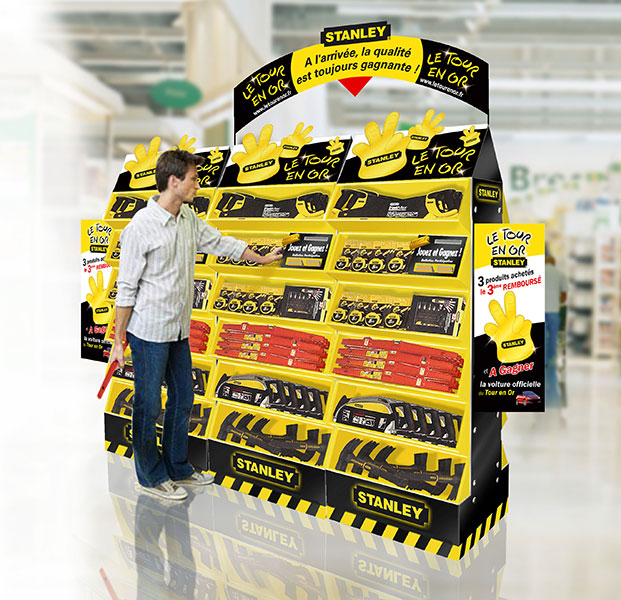 Montage photo pour projet de stand Stanley - Agence : BOLERO