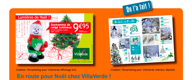 En route pour Noël chez VillaVerde !