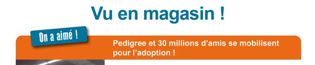 Vu en magasin !